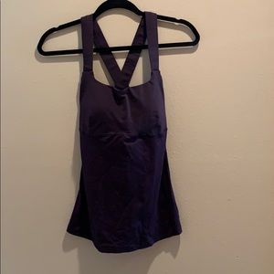 Lululemon Athletica Tank Top, Black Swan, Size 8